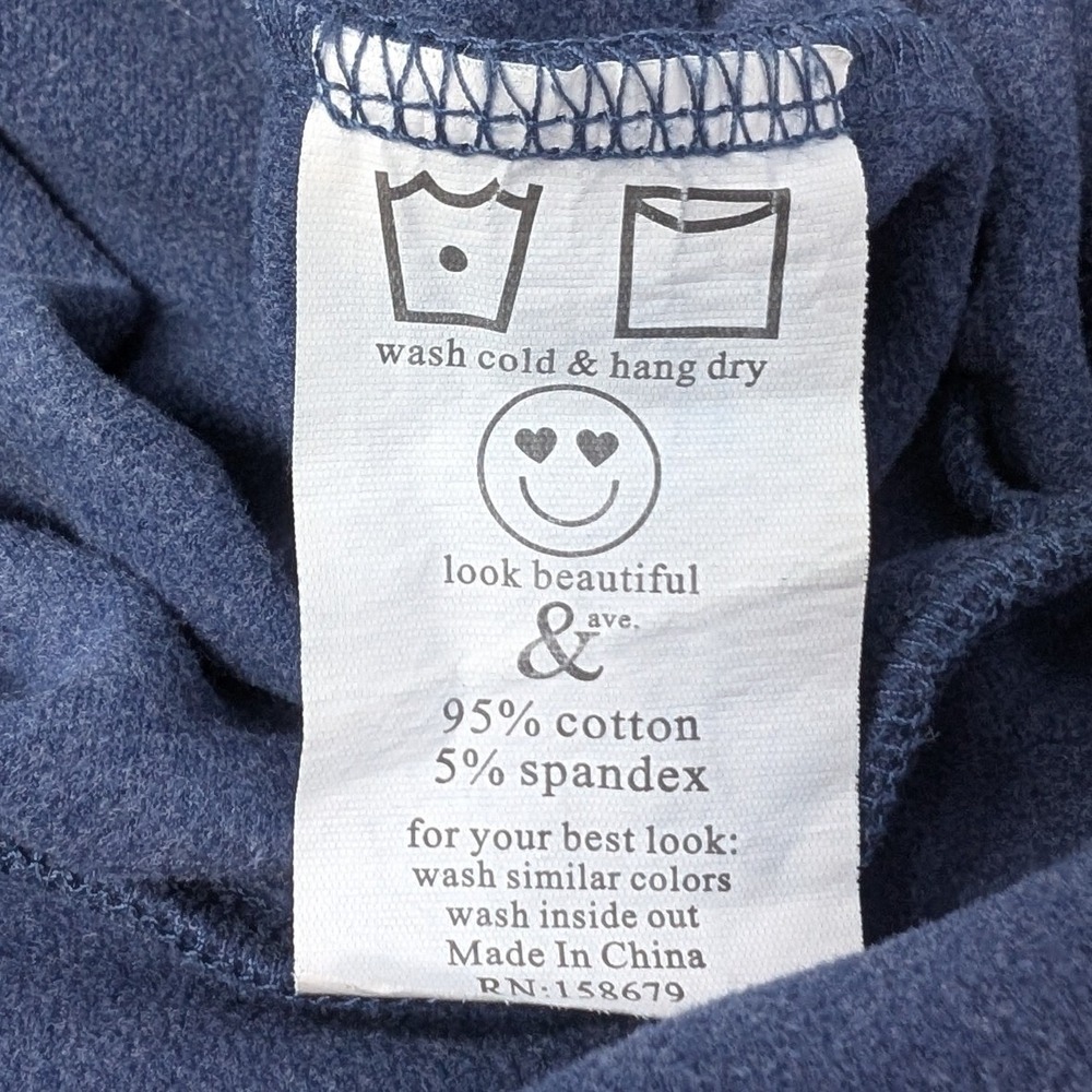 Ampersand Avenue Heather Gray Full-Zip Hoodie Leather Accents Women's L Cozy - Picture 14 of 14